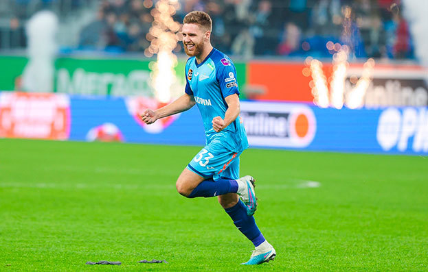 Иван Сергеев. Форвард «Зенита» Иван Сергеев.