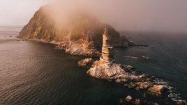 Вид на маяк Анива