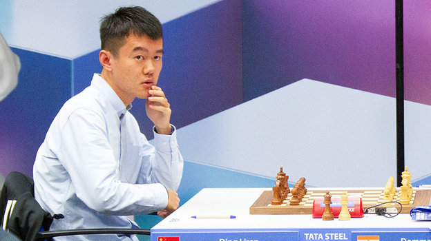 Дин Лижэнь. Шахматист Дин Лижэнь.