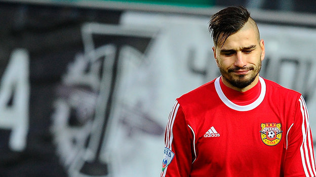 Евгений Савин. Футболист «Арсенала» Евгений Савин.