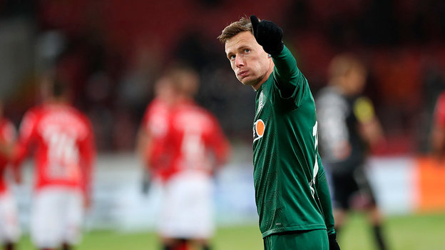 Евгений Чернов. Футболист «Краснодара» Евгений Чернов.