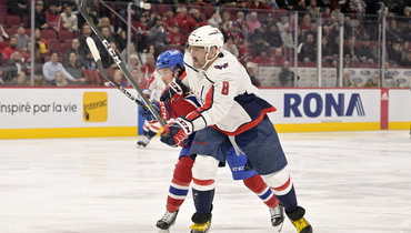 Капитан «Вашингтона» Александр Овечкин в матче против «Монреаля».