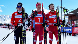 Андрей Краснов, Александр Большунов, Глеб Ретивых