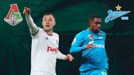 «Локомотив» проиграл «Зениту» со счетом 1:2. Дзюба промолчал, Кассьерра забил победный гол «ножницами». Онлайн-трансляция матча