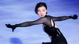 Фигуристка Каори Сакамото.