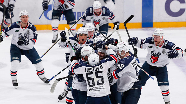 Радость хоккеистов «Торпедо». Радость хоккеистов «Торпедо».