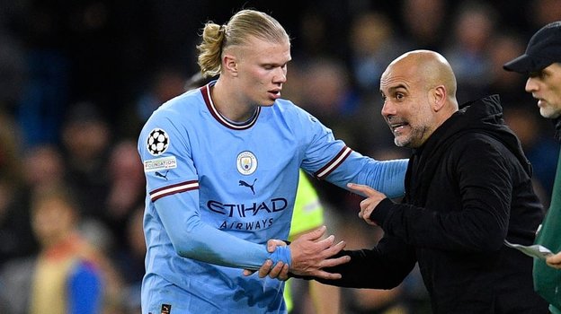 Эрлин Холанн и Хосеп Гвардиола.