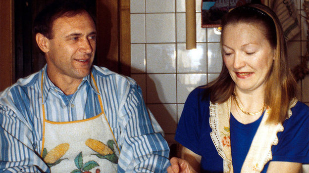 Олег Долматов с женой Натальей. Олег Долматов с женой Натальей