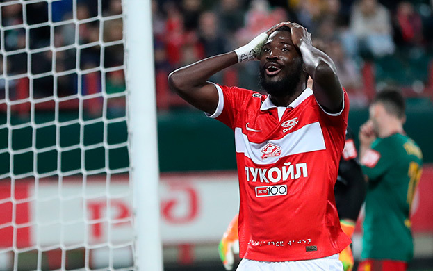 Форвард «Спартака» Шамар Николсон.