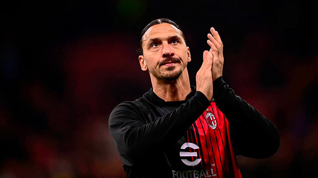 Златан Ибрагимович. Футболист «Милана» Златан Ибрагимович.