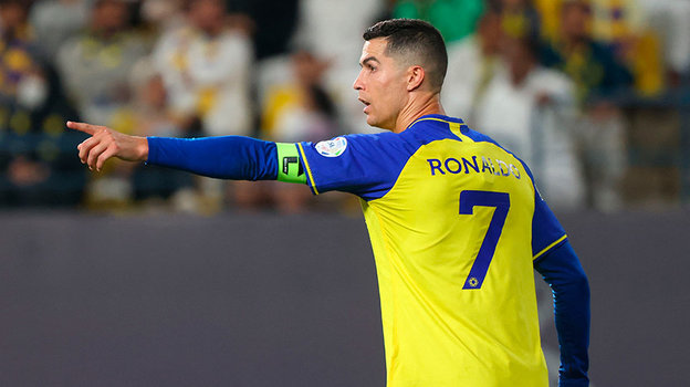 Футболист «Аль-Насра» Криштиану Роналду.