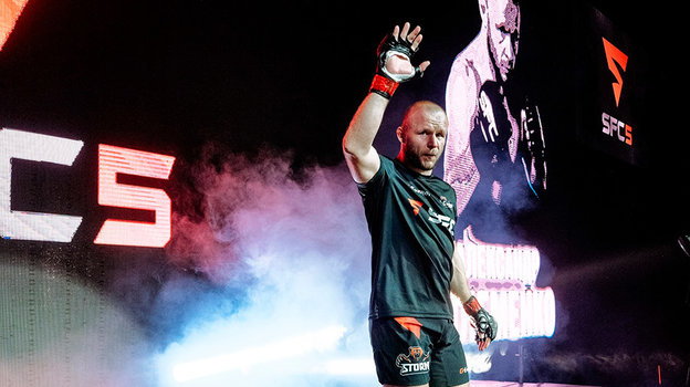 Боец Александр Шлеменко.