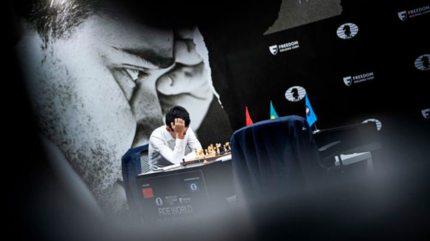 Дин Лижэнь. Шахматист Дин Лижэнь.