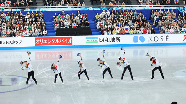 Сборная Южной Кореи по фигурному катанию.