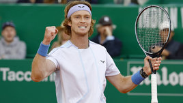 Цирк в Монте-Карло. Рублев в третий раз в карьере вышел в финал «мастерс»