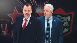 Тренеры Сергей Федоров и Зинэтула Билялетдинов.