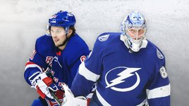 Хоккеисты Владимир Тарасенко и Андрей Василевский.