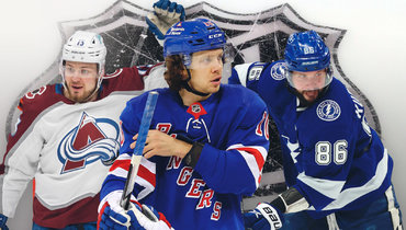 Валерий Ничушкин, Артемий Панарин и Никита Кучеров.