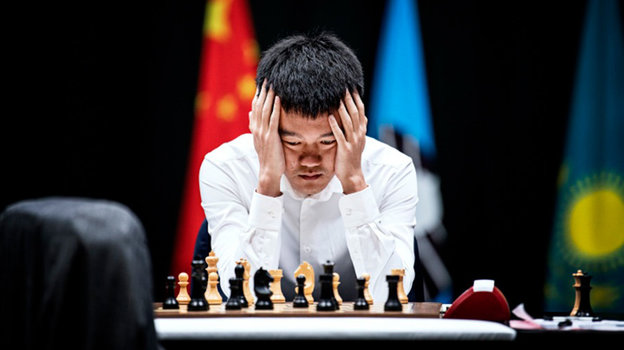 Дин Лижэнь. Шахматист Дин Лижэнь.