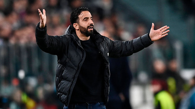 Рубен Аморим. Тренер Рубен Аморим.