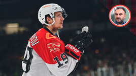 Хоккеист «Авангарда» Владимир Ткачев.