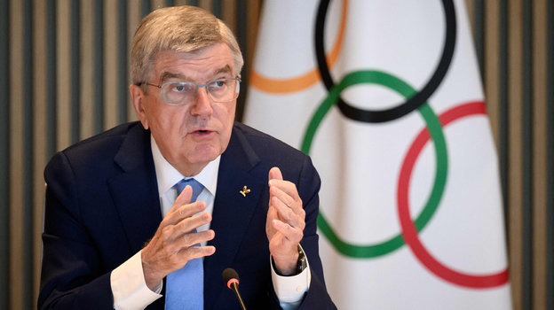 Президент МОК Томас Бах