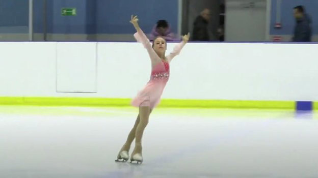 Дарья Самохвалова. Фигуристка Дарья Самохвалова