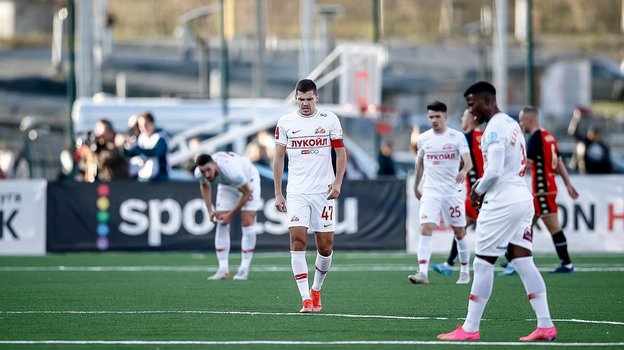 Роман Зобнин в матче Кубка России «Акрон» — «Спартак».