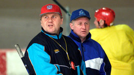 Тренеры Владимир Крикунов и Владимир Мышкин.