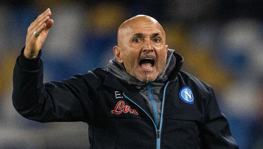 Главный тренер «Наполи» Лучано Спаллетти.