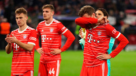 Футболисты «Баварии» после проигранного матча.