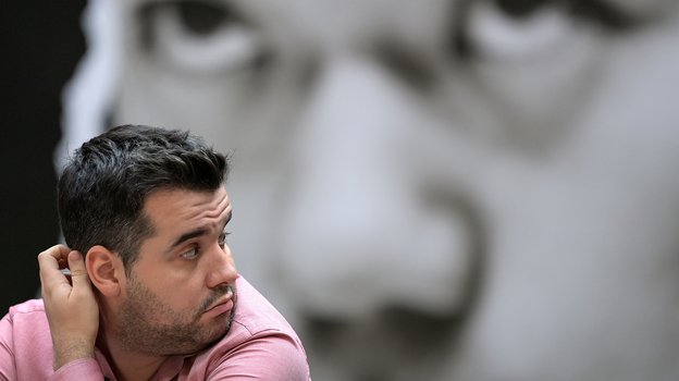 Ян Непомнящий в матче за мировую шахматную корону.