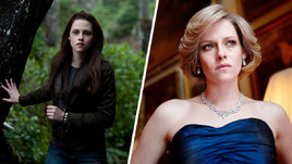 Актриса Кристен Стюарт в фильмах «Сумерки» и «Спенсер».