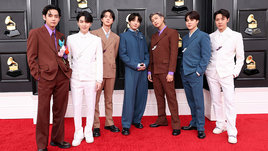 Участники K-pop группы BTS.