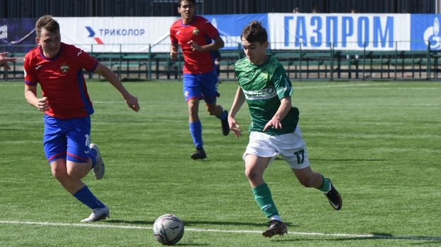 Момент матча ЮФЛ-2 ФШМ — ЦСКА.