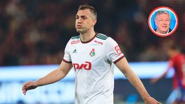 Футболист «Локомотива» Артем Дзюба.