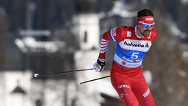 Лыжник Сергей Устюгов.