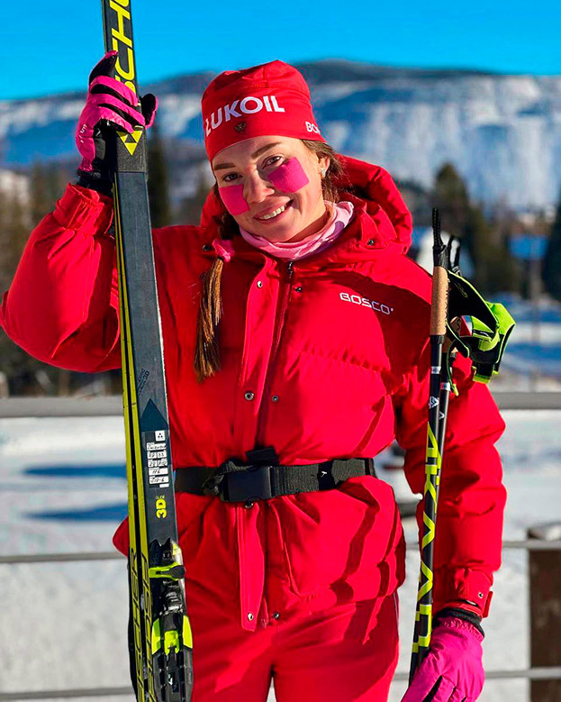 Екатерина Смирнова. Лыжница Екатерина Смирнова.