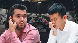 Ян Непомнящий проиграл Дин Лижэню на тай-брейке. Китайский гроссмейстер забрал мировую корону. Онлайн-трансляция