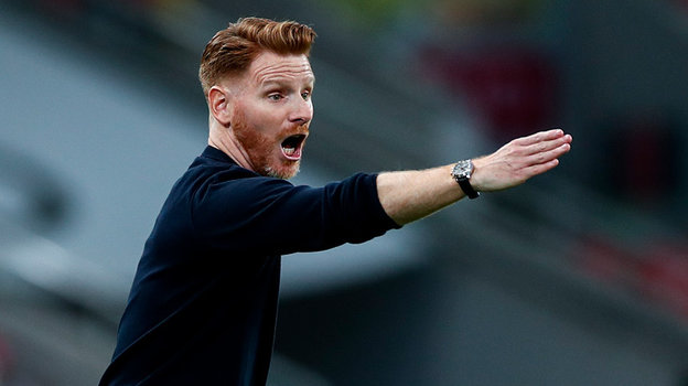 Гильермо Абаскаль. Главный тренер «Спартака» Гильермо Абаскаль.