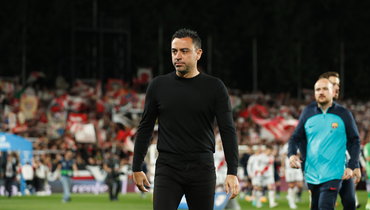 Главный тренер «Барселоны» Хави.