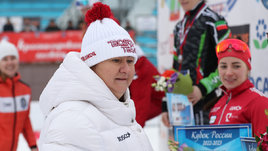 Глава Федерации лыжных гонок России Елена Вяльбе