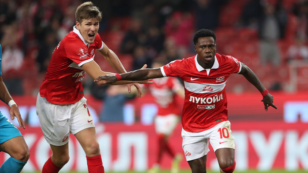 Александр Соболев и Квинси Промес