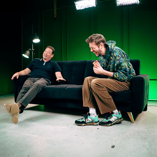 Леонид Слуцкий — гость шоу «Контакты».