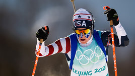 Биатлонистка Клэр Иган.