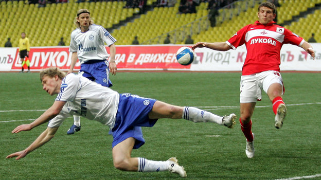 Павел Погребняк и Александр Прудников. Футболисты Павел Погребняк и Александр Прудников