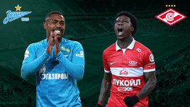 «Зенит» в пятый раз подряд стал чемпионом России. Питерцы вырвали победу над «Спартаком» в добавленное время. Онлайн