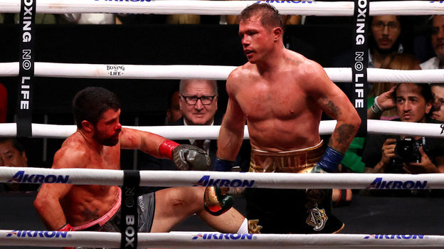 Джон Райдер и Сауль Альварес. Джон Райдер и Сауль Альварес