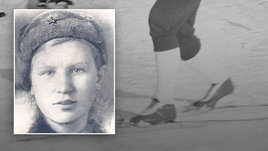 Лыжница Любовь Кулакова.