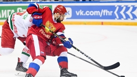 Праздник для Красноярска: сборная России закинула пять шайб белорусам